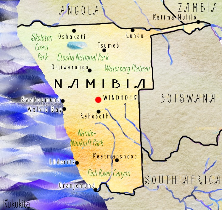 Itinerary and advice to visit Namibia